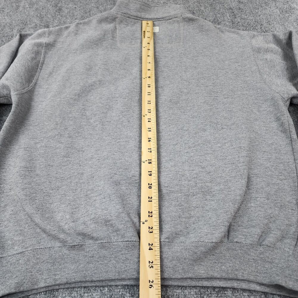 Ohio State Buckeyes Sweatshirt Adult Medium Gray 1/4 Zip Retro Gear For Sports - Picture 9 of 16